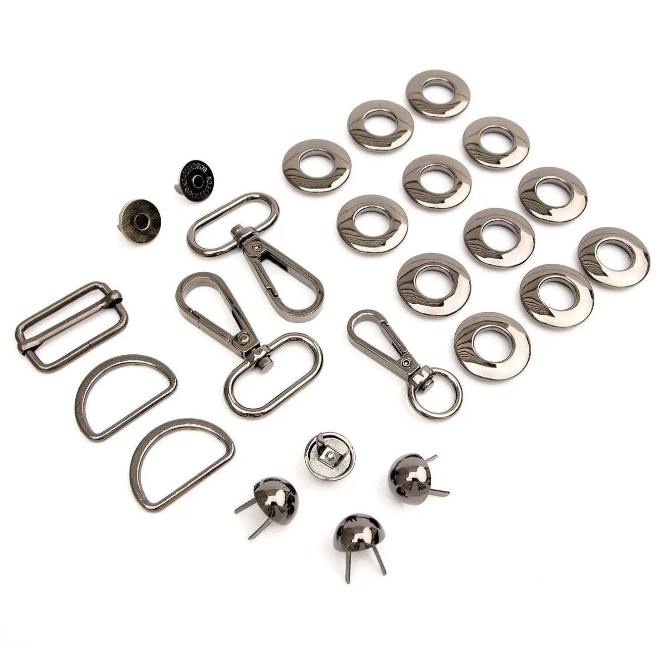 Magnolia Drawstring Bucket Bag Hardware Kit Gunmetal