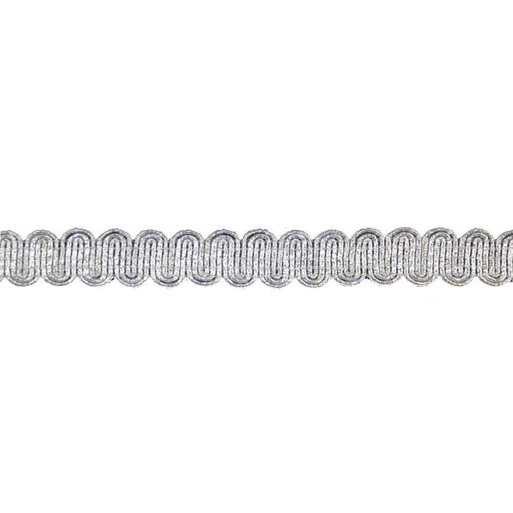 Metallic Gimp Trim - 5/8" Width (25 Yard Roll) - BG-2003-11 Silver