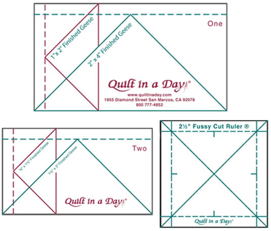Mini Geese Ruler Set 3pc