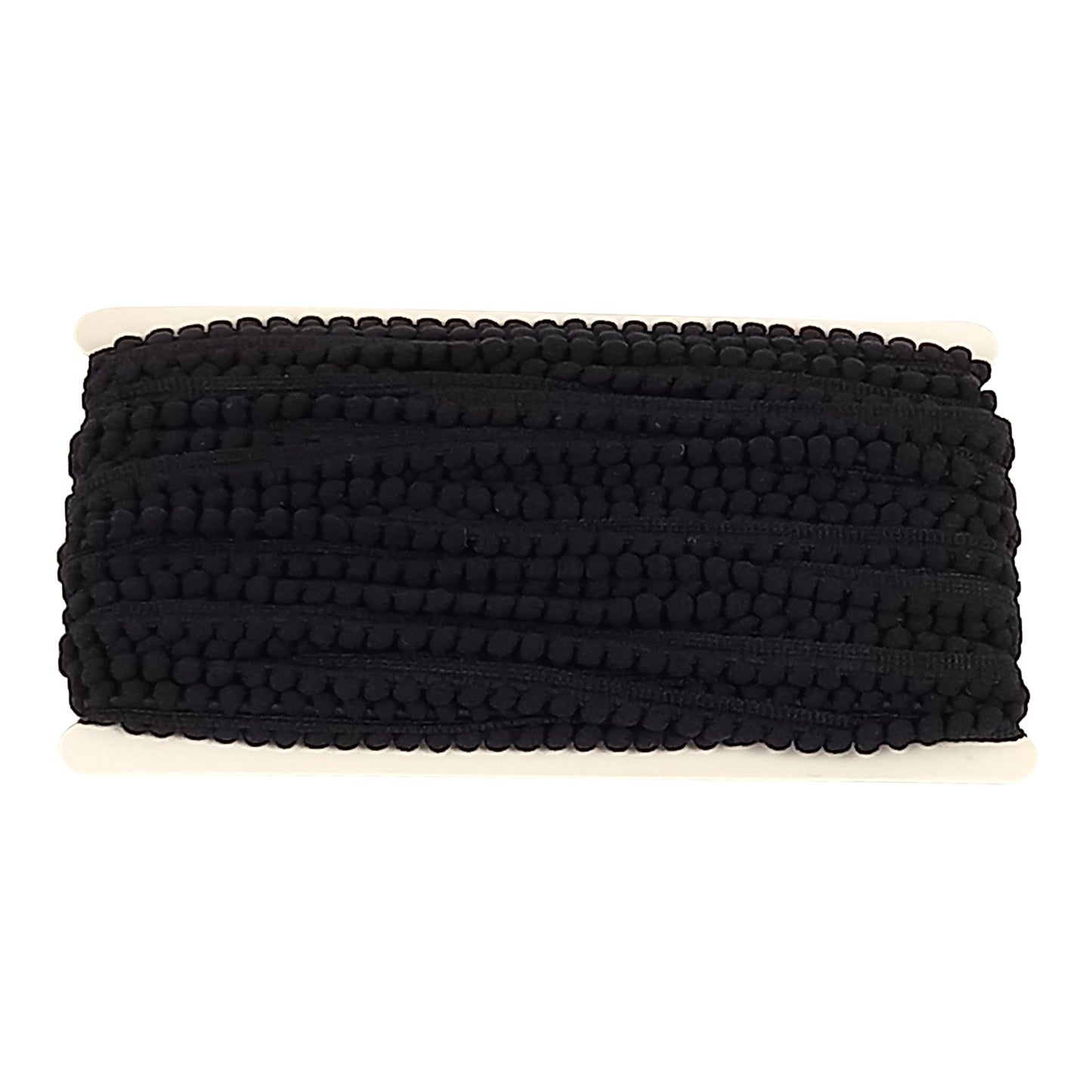 Mini Pom Pom Collection - 1/4" width X 25 Yards in Black