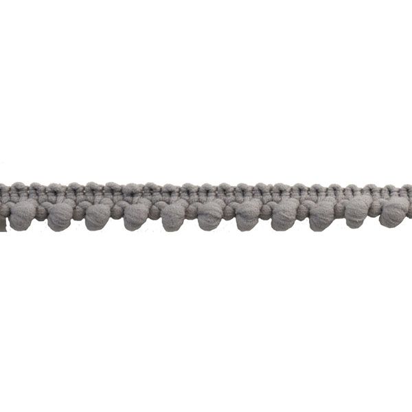 Mini Pom Pom Collection - 1/4" width X 25 Yards in Silver