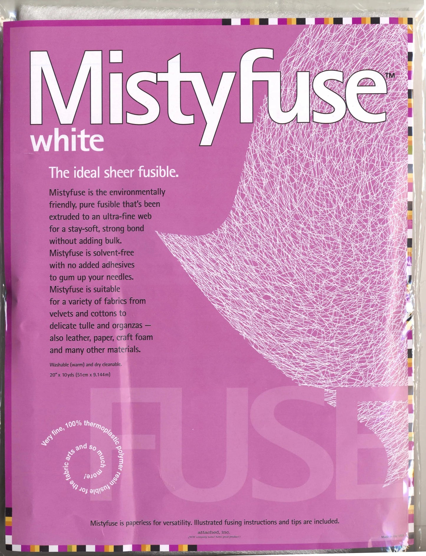 Mistyfuse White 20in x 10yds