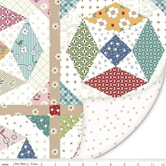 Multi Double Lush Velvet 58/60" Bee Vintage