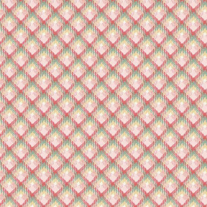Multi Plaid La Fleur Flannel Cotton 42"/43" Fabric Per Yard