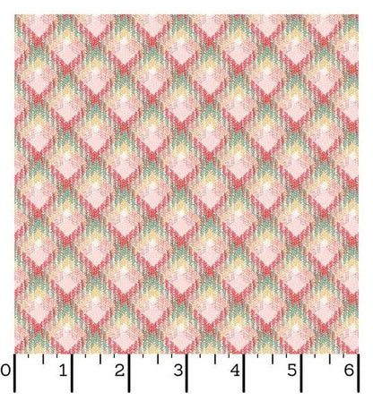 Multi Plaid La Fleur Flannel Cotton 42"/43" Fabric Per Yard