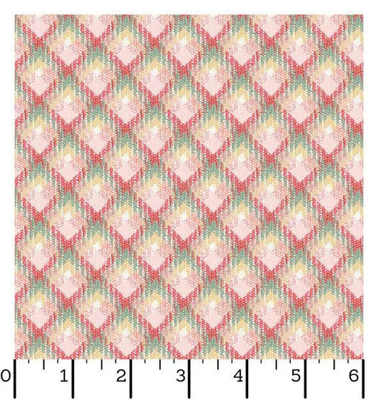 Multi Plaid La Fleur Flannel Cotton 42"/43" Fabric Per Yard