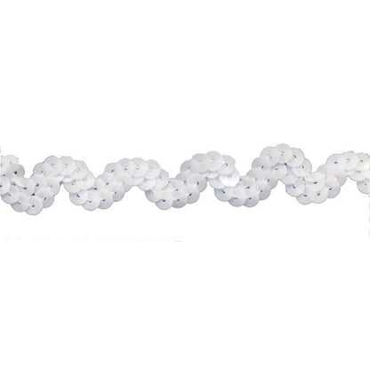 Non-Stretch Sequin Trim - 1/2" Width (25 YDS)-BQ-304-27