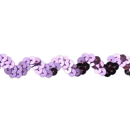 Non-Stretch Sequin Trim - 1/2" Width (25 Yard Roll) - BQ-304-20 Pink