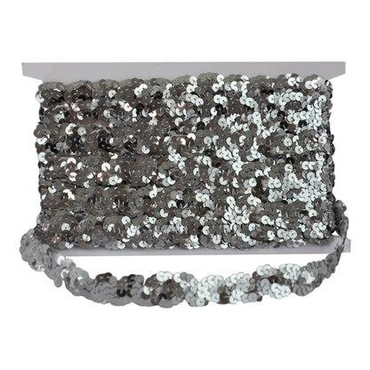 Non-Stretch Sequin Trim - 1" Width (10 Yard Roll) - BQ-301-11