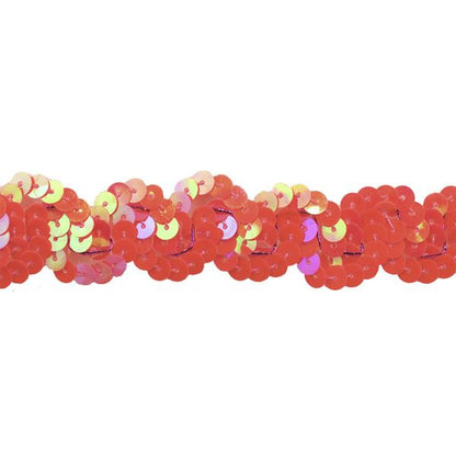 Non-Stretch Sequin Trim - 1" Width (10 Yard Roll) - BQ-301-142