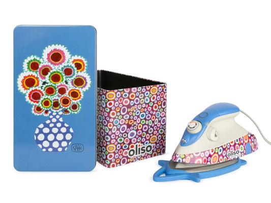 Oliso Mini Iron With Trivet Kaffe Fassett
