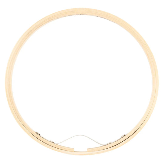 One Touch Wood Embroidery Round Hoop 5in