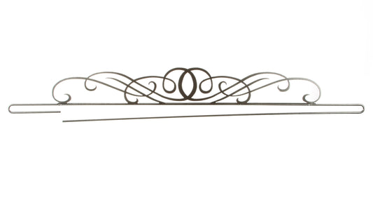 PS 36 Inch Windy Scroll Wire Split Charcoal