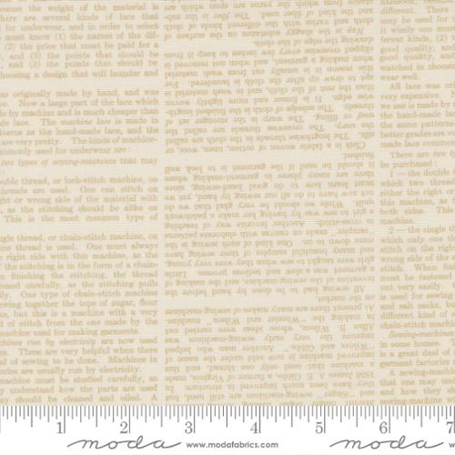 Paper Hamlet Paper Book Pages Cotton 44"/45" Fabric Per Yard