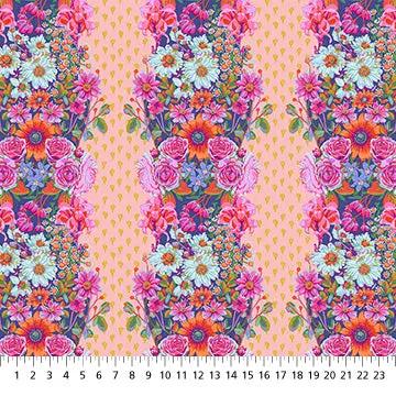 Perennial Borders Beata's Garden in Candlelight AMT137-20C Cotton 44"/45" Fabric Per Yard