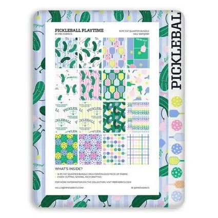 Pickleball Playtime Fat Quarter Bundle
