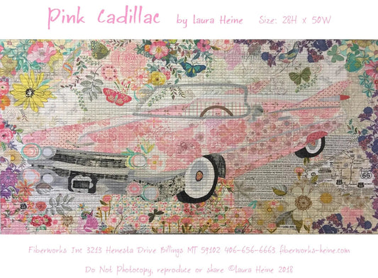 Pink Cadillac Collage