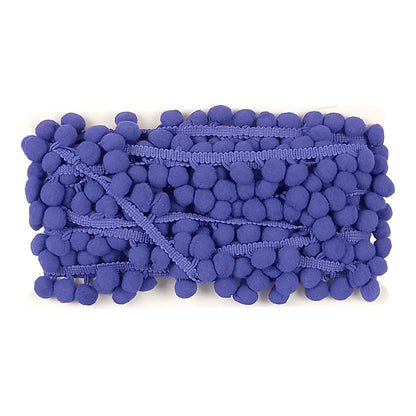 Pom Pom Collection - 5/8" width X 10 Yards in Purple