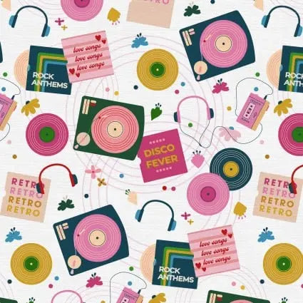 Press Play Press Play 43"/44" Fabric Per Yard