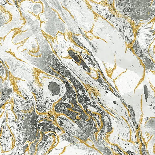 Pumice Marbled Earth Cotton 44”/45" Fabric Per Yard