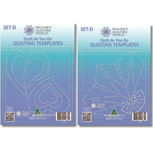 QAYG Quilting Templates Set D