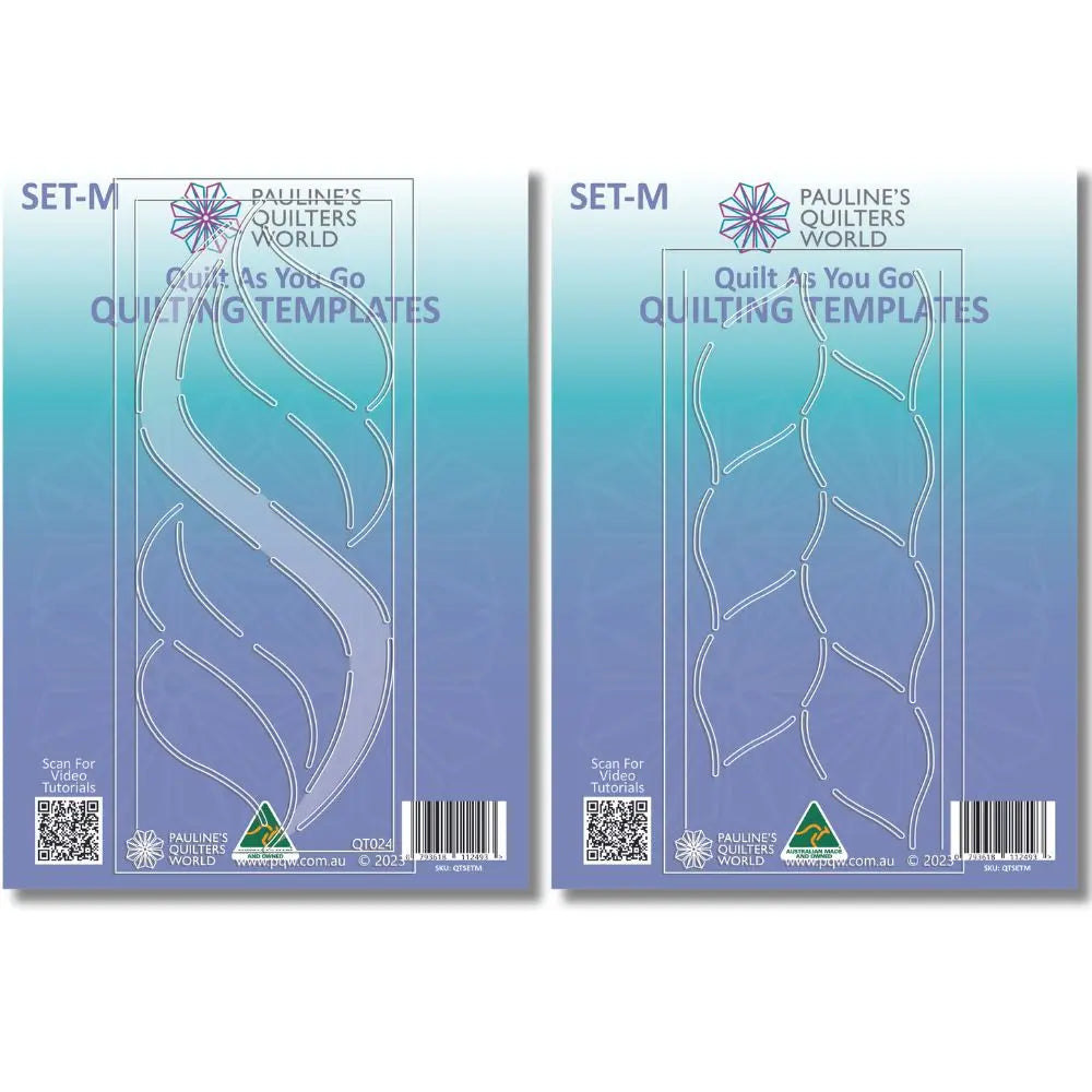 QAYG Quilting Templates Set M