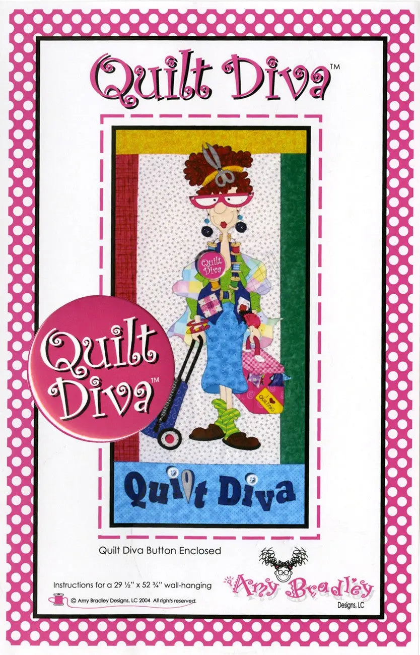 Quilt Diva (includes Quilt Diva button)
