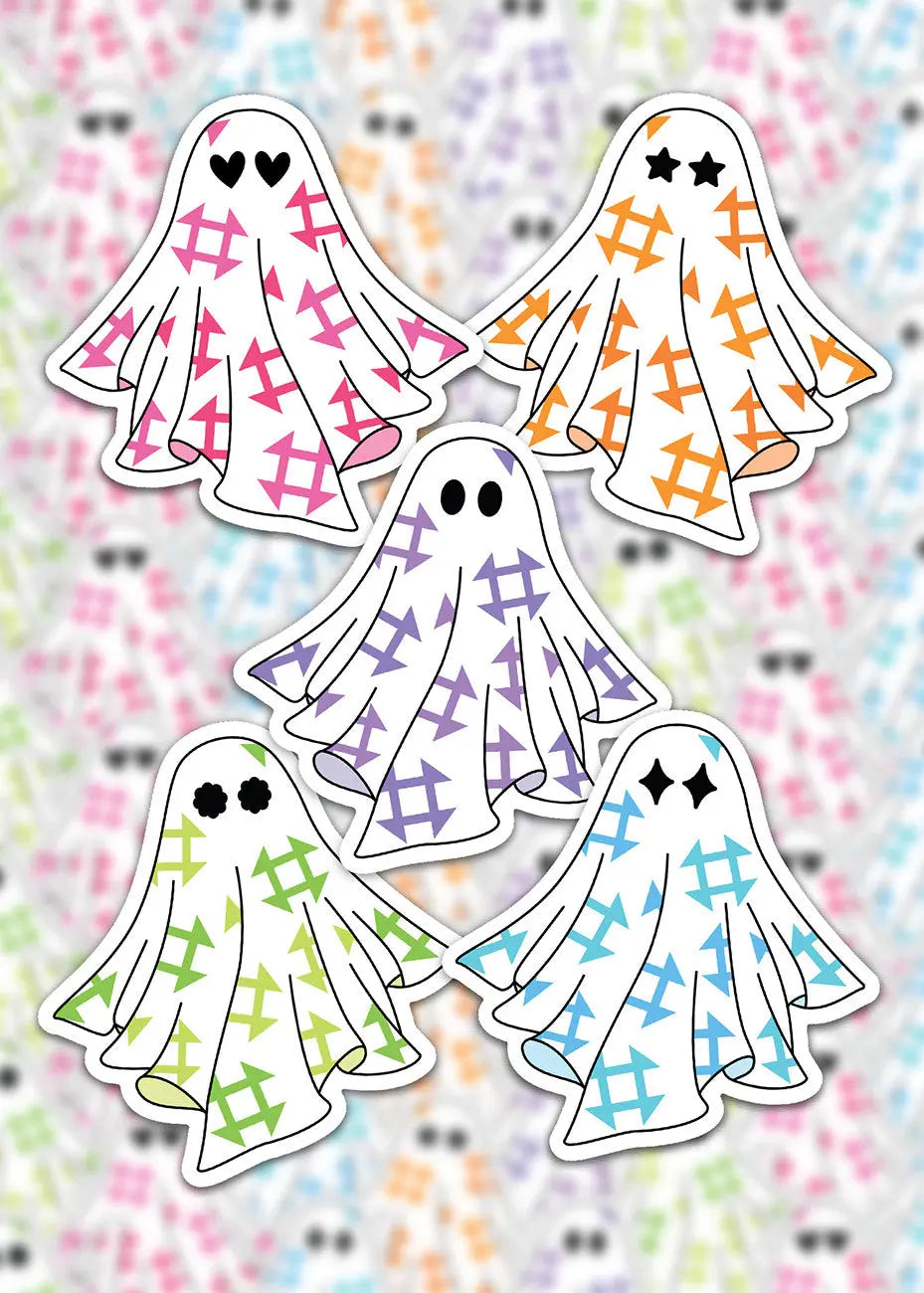 Quilt Ghost Stickers