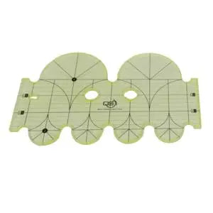 Quilters Select 5" & 2.5" MACHINE QUILT RULER