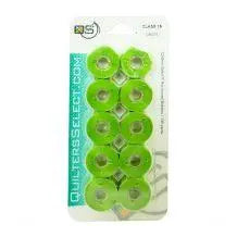Quilters Select Bobbins - Class 15- MINERAL GREEN