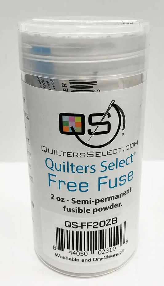 Quilters Select Free Fuse Powder 2 oz. with dispenser bottle