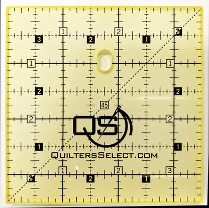 Quilters Select Non-Slip Ruler 3.5"x 3.5"