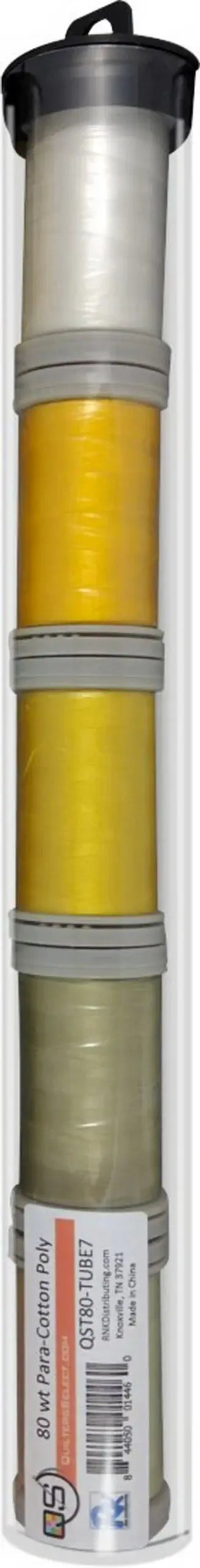 Quilters Select Thread Tube – 5 Colors 400M Off White Sandstone Angora ...