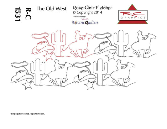 1531 The Old West Pantograph by Rose-Clair Fletcher