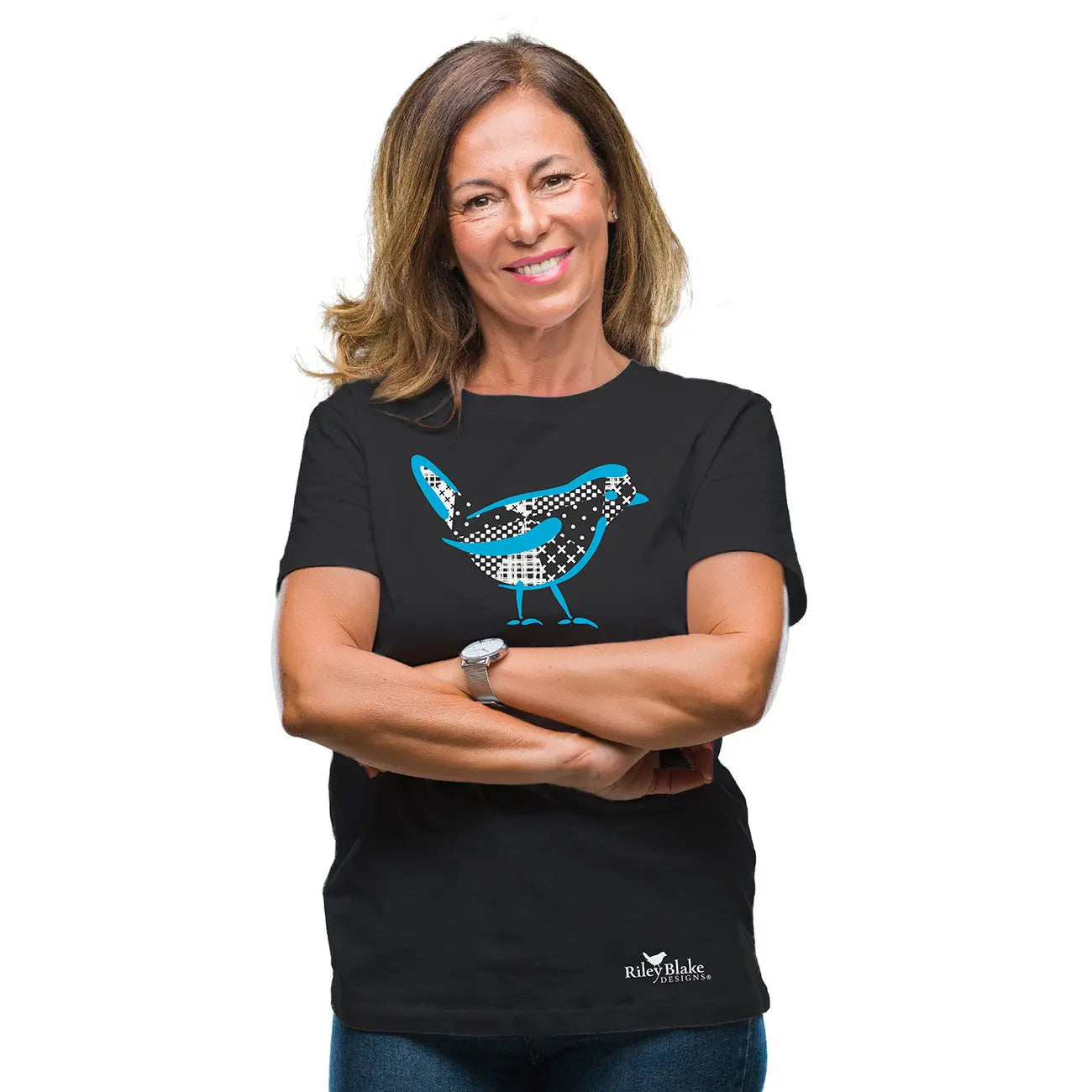 RBD Designer T-Shirt Color Black Size 2X-Large