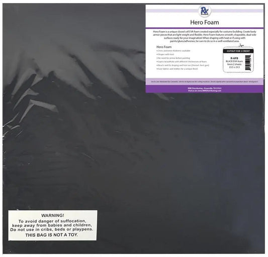 RNK BLACK CREATIVE FOAM- EVA 6MM