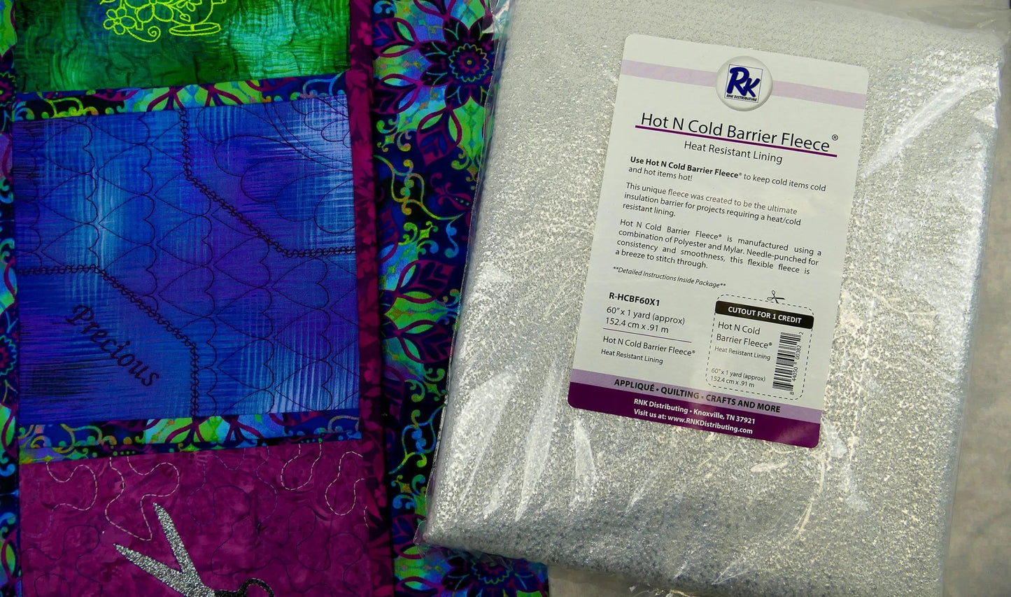 RNK Hot N Cold Barrier Fleece 60" x 1 yard