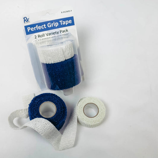 RNK Perfect Grip Tape - 2" Purple, 1" White