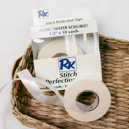RNK Stitch Perfection Tape - 1/2" x 10 yds - Water Soluble