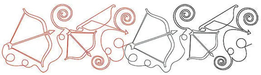 1723 Bows & Arrows Pantograph