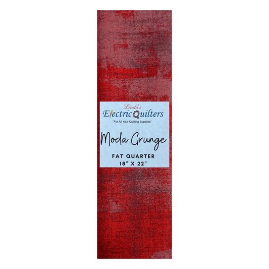 151 Red Moda Grunge - Fat Quarter