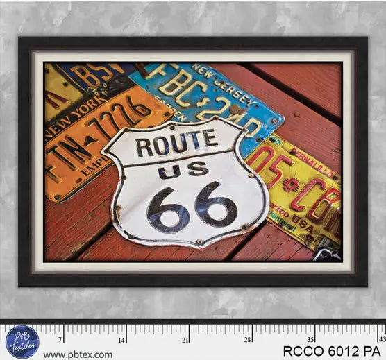 Route 66 Commemorative Collection Highway Sign - Panel