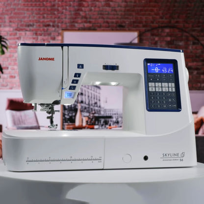 Janome Skyline S6 Anniversary Edition Computerized Quilting Machine w/ FREE Bonus Bundle