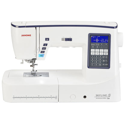 Janome Skyline S6 Anniversary Edition Computerized Quilting Machine w/ FREE Bonus Bundle