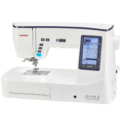 Janome Skyline S7 Anniversary Edition Computerized Quilting Machine w/ FREE Bonus Bundle