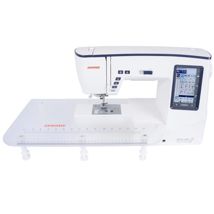 Janome Skyline S7 Anniversary Edition Computerized Quilting Machine w/ FREE Bonus Bundle