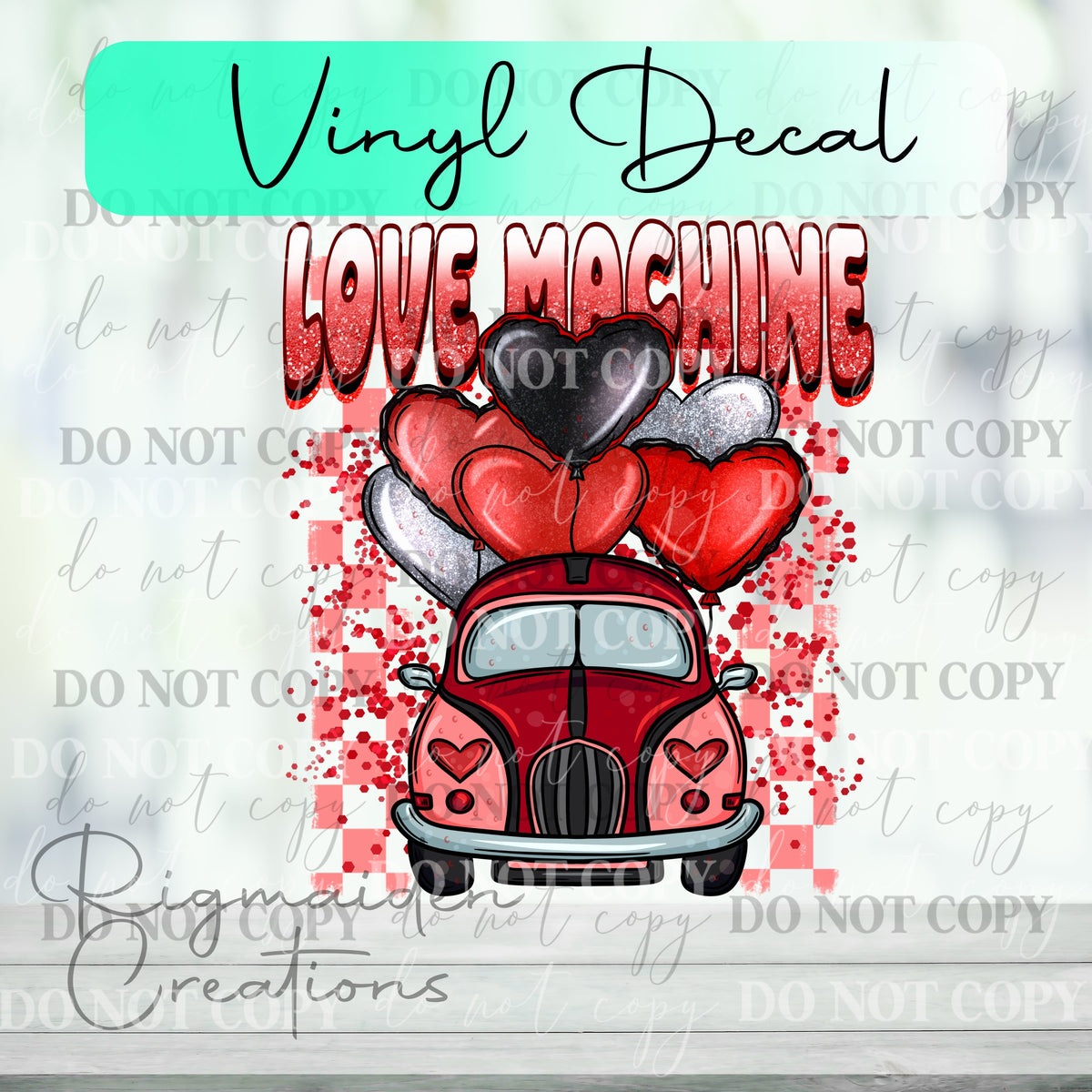Love Machine Vinyl Decal – Famore