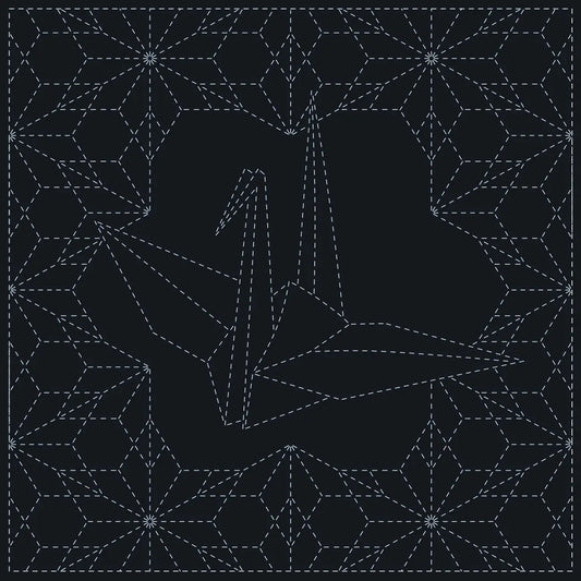 Sashiko Cloth Ori-Zuru