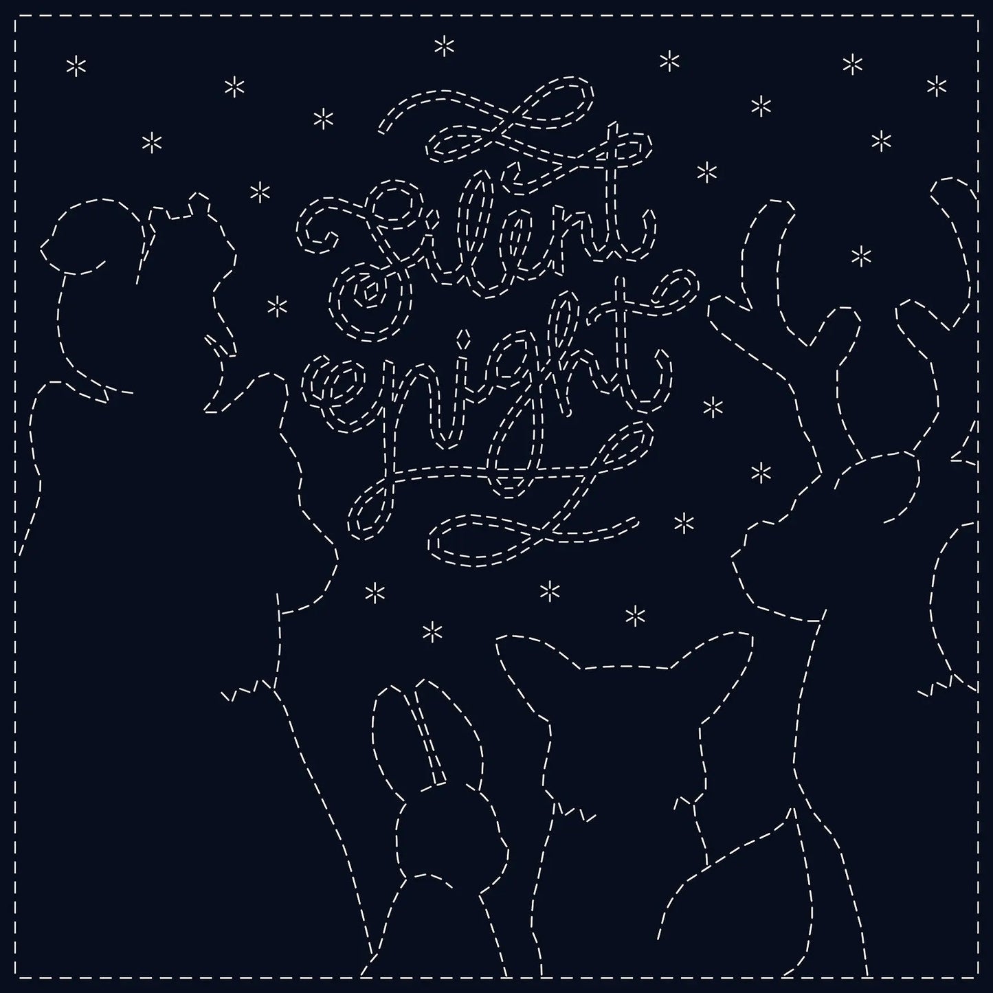 Sashiko Cloth Silhouette