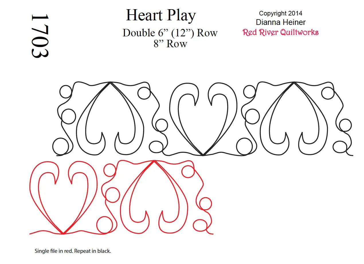 1703 Heart Play Combo Pantograph